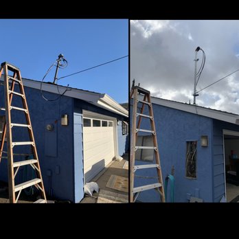 EP Electric - 2 step process of emergency riser repair. We try our hardest to do these as fast and efficient as possible - Electricians Near Me EP Electric - 2 step process of emergency riser repair. We try our hardest to do these as fast and efficient as possible - Electricians Near Me