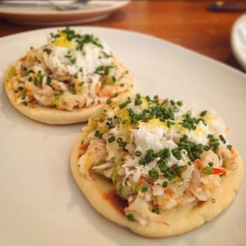 Prubechu - Shrimp Ceviche -- GREAT TOPPING, bread dry, too thick - Guamanian Near Me - San Francisco, California