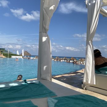 Iberostar Selection Cancún - View from cabana. $20 a day. - Hotels Near Me - Cancún, ROO Iberostar Selection Cancún - View from cabana. $20 a day. - Hotels Near Me - Cancún, ROO