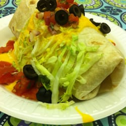 Monster Burrito - The Monster Burtito, yum!!!