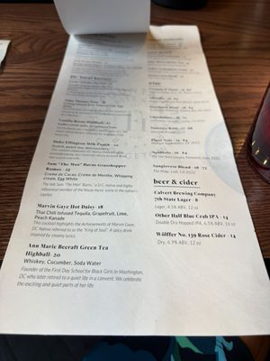 Menu photo 3 The Fountain Inn Washington, DC, DC
