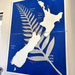 Map of New Zealand, where the owner came from Map of New Zealand, where the owner came from