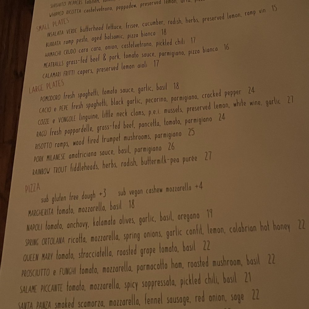 Santa Panza - Menu - Pizza Near Me - Brooklyn, New York Santa Panza - Menu - Pizza Near Me - Brooklyn, New York