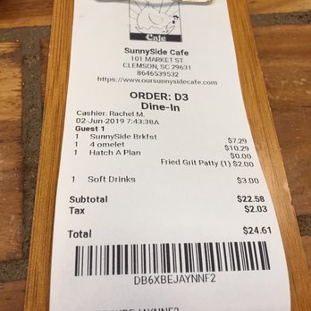 SunnySide Cafe - Breakfast & Brunch Near Me - Clemson, South Carolina SunnySide Cafe - Breakfast & Brunch Near Me - Clemson, South Carolina