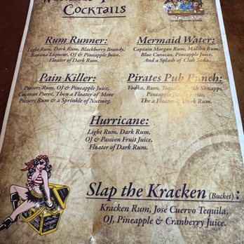 Pirates Pub & Grub - Menu - American Near Me - Madeira Beach, Florida Pirates Pub & Grub - Menu - American Near Me - Madeira Beach, Florida