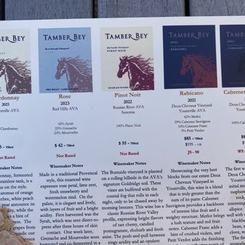 Tamber Bey Vineyards - O - Wineries Near Me - Calistoga, California