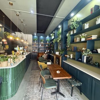 Tulips and Sips - Interior of the Cafe - Coffee & Tea Near Me - Brooklyn, New York Tulips and Sips - Interior of the Cafe - Coffee & Tea Near Me - Brooklyn, New York