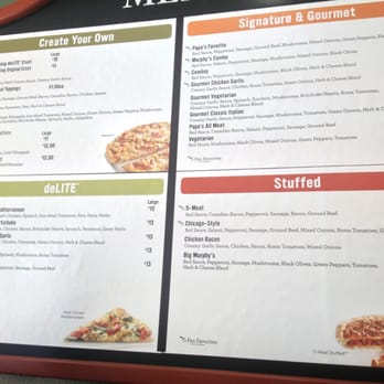 Papa Murphy's - Menu and prices 7/13/13 - Pizza Near Me - Everett, Washington Papa Murphy's - Menu and prices 7/13/13 - Pizza Near Me - Everett, Washington