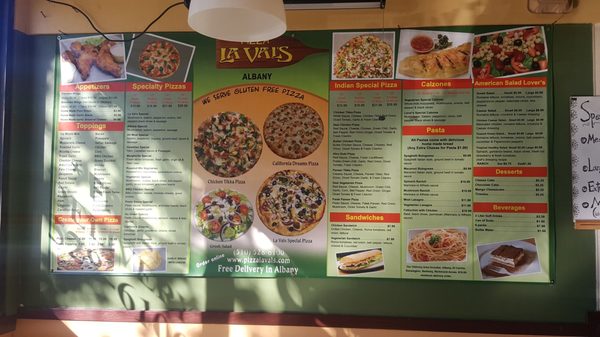 Menu photo 4 Pizza La Vals Albany, CA