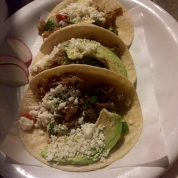 The Social Study - Carnitas tacos. - Wine Bars Near Me - San Francisco, California
