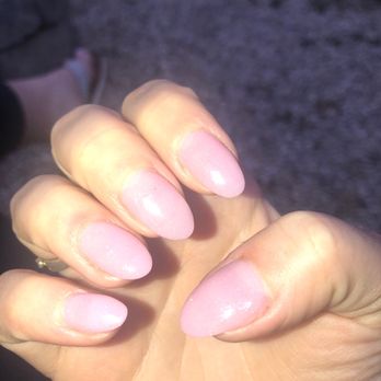 Lily Nails - Uneven and crooked, they look halfway decent now because I filed and took care of but not even at all! - Nail Salons Near Me - Norwich, Connecticut