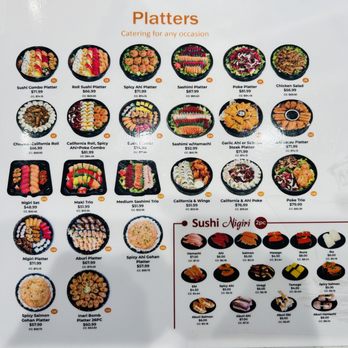 Ahi & Vegetable- Ewa Beach - platters of sushi - Sushi Bars Near Me - Ewa Beach, Hawaii Ahi & Vegetable- Ewa Beach - platters of sushi - Sushi Bars Near Me - Ewa Beach, Hawaii