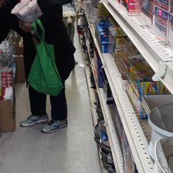 99 Cent Plus - I saw him/her the same they it saw me. I left... 99¢ents Plus.