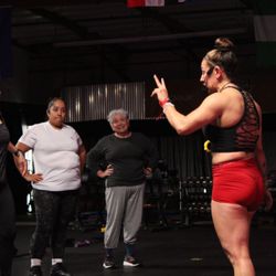 CrossFit One World & Self Defense - Hype Hitters class with Coach Rosy