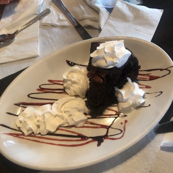 High Tide Restaurant - The Chocolate Kahlua Cake - Seafood Near Me - Key Largo, Florida