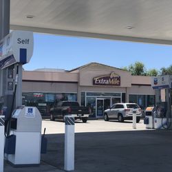 Chevron - Tuesday, June 25, 2019: view from front of gas station.