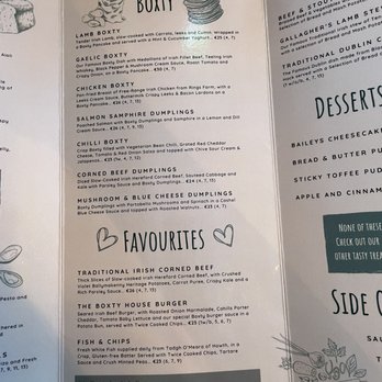 The Boxty House - New menu - Irish Near Me - Dublin, D The Boxty House - New menu - Irish Near Me - Dublin, D