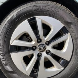 Goodyear Reliant 65,000 warranty tire.