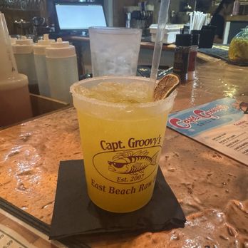 Captain Groovy's Grill & Raw Bar - Mango Margarita - Seafood Near Me - Norfolk, Virginia Captain Groovy's Grill & Raw Bar - Mango Margarita - Seafood Near Me - Norfolk, Virginia
