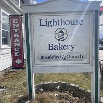 Lighthouse Bakery - Sign - Breakfast & Brunch Near Me - Mystic, Connecticut