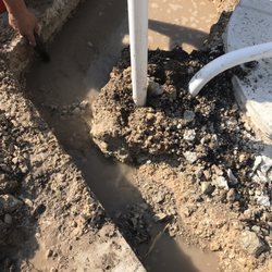 Pool Side Leak Detection and Maintenance - Concrete removal return leak