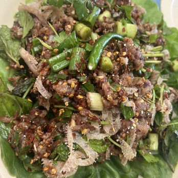 LA Kitchen - Raw beef larb extra bitter - Chinese Near Me - Fresno, California LA Kitchen - Raw beef larb extra bitter - Chinese Near Me - Fresno, California