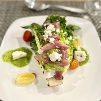 Chef Val Domingo - Roasted baby gem salad - Personal Chefs Near Me