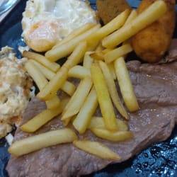 Los Porches de la Plaza - Combinado filete ternera (10 €)