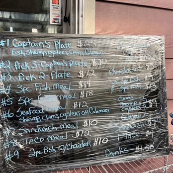 Captain’s Galley - Current menu - Food Trucks Near Me - Gresham, Oregon