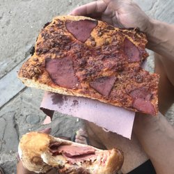 La Baguette - Ham pizza  and cheese  ham bread