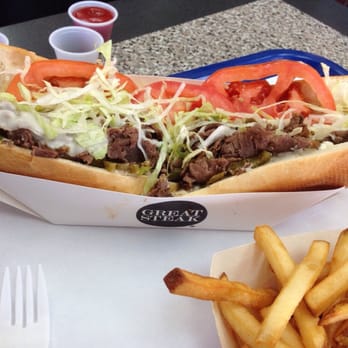 Great Steak - The Super Steak Cheesesteak with added Jalapeños - Cheesesteaks Near Me - Torrance, California