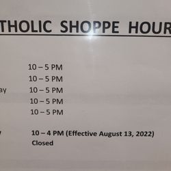 Catholic Shoppe - Updated hours