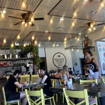 Breakfast Republic - Aesthetic is so chill and a beautiful bar set up - Breakfast & Brunch Near Me - Long Beach, California Breakfast Republic - Aesthetic is so chill and a beautiful bar set up - Breakfast & Brunch Near Me - Long Beach, California