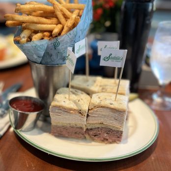 Sadelle's - Triple Decker (Half) - Turkey/Roast Beef - Breakfast & Brunch Near Me - Las Vegas, Nevada Sadelle's - Triple Decker (Half) - Turkey/Roast Beef - Breakfast & Brunch Near Me - Las Vegas, Nevada