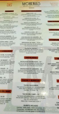 Menu photo 1 Morena's Mexican Cuisine - Riverside Riverside, CA Menu photo 1 Morena's Mexican Cuisine - Riverside Riverside, CA