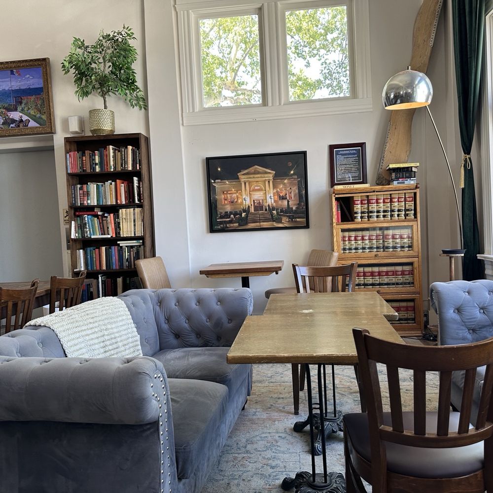 The Library - The set of couch seating on our side of the restaurant - Bars Near Me - Vacaville, California The Library - The set of couch seating on our side of the restaurant - Bars Near Me - Vacaville, California