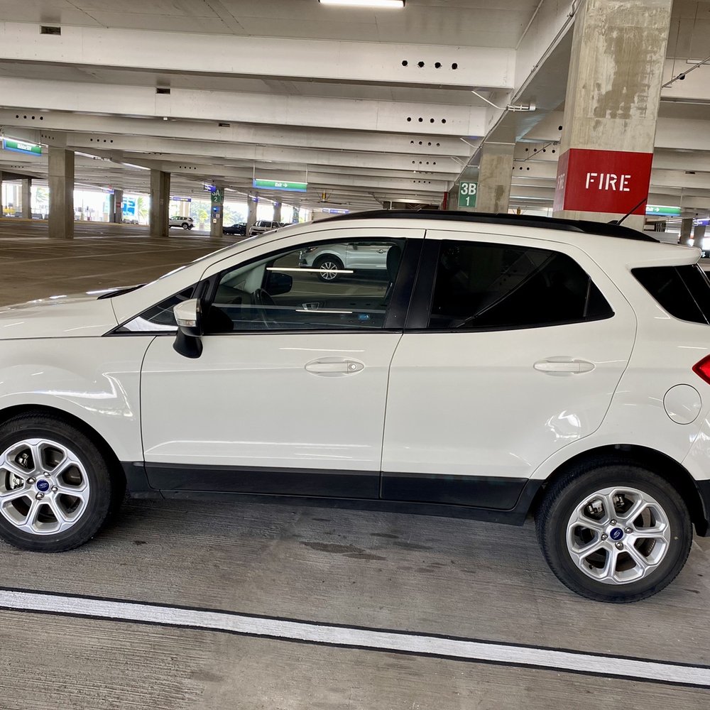 Alamo Rent A Car - Ford Ecosport - No compact cars available, so they let me upgrade to a compact SUV at no charge - Car Rental Near Me - Honolulu, Hawaii Alamo Rent A Car - Ford Ecosport - No compact cars available, so they let me upgrade to a compact SUV at no charge - Car Rental Near Me - Honolulu, Hawaii