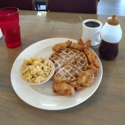 Hometown Restaurant - chicken, waffle, cheesy macs
