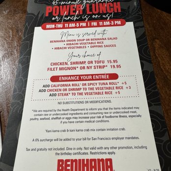 Benihana - San Francisco - Teppanyaki Near Me - San Francisco, California