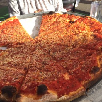 Abate Apizza & Seafood Restaurant - Plain Pizza (no mozz) - Pizza Near Me - North Haven, Connecticut Abate Apizza & Seafood Restaurant - Plain Pizza (no mozz) - Pizza Near Me - North Haven, Connecticut