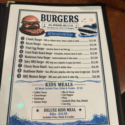Menu photo 4 Boat House Stockton, MO Menu photo 4 Boat House Stockton, MO