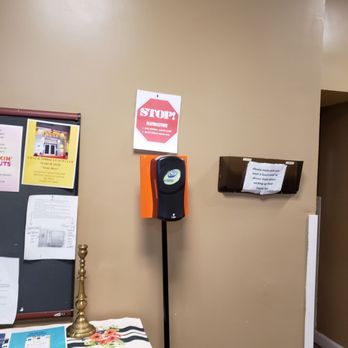 Drum Hill Senior Living Community - Employee Tony made many of these in addition to the wall hand sanitizers to combat covid.19 - Senior Centers Near Me - Peekskill, New York