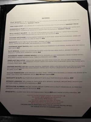 Menu photo 2 David Grisanti's On Main Collierville, TN