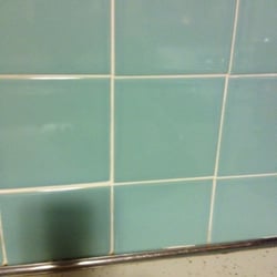 Tavenner Tile Regrout and Repair - After photo - Jeff Tavenner cleaned and reset loose and fallen tiles.