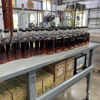Limestone Branch Distillery - Hand label line. - Distilleries Near Me - Lebanon, Kentucky