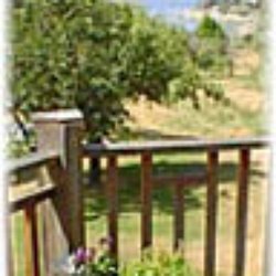 Liberty Bay Guest House - A charming afternoon view from your private deck.