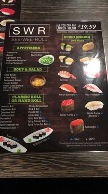 Menu photo 7 SEE-WEE-ROLL Japanese Restaurant Mobile, AL Menu photo 7 SEE-WEE-ROLL Japanese Restaurant Mobile, AL