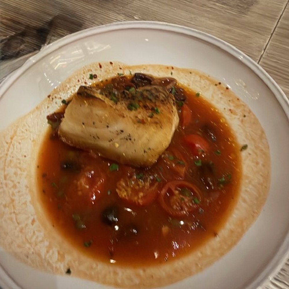 Naxos Taverna - Pan Roasted Chilean Sea Bass - Greek Near Me - Las Vegas, Nevada Naxos Taverna - Pan Roasted Chilean Sea Bass - Greek Near Me - Las Vegas, Nevada