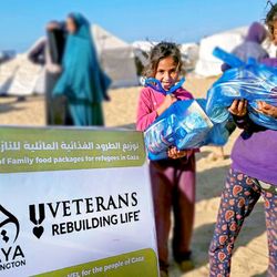 Veterans Rebuilding Life - 2026 humanitarian mission for Gaza's children sponsored by Veterans Rebuilding Life.