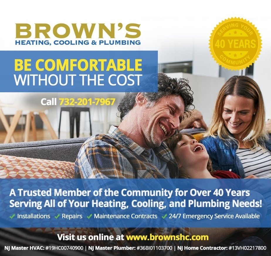 Slide of Brown's Heating, Cooling & Plumbing